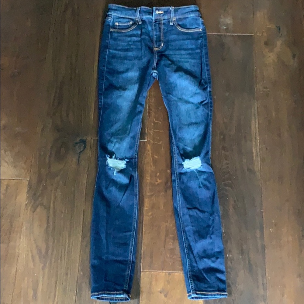 Hollister high-rise stretch skinny jeans w25 L30